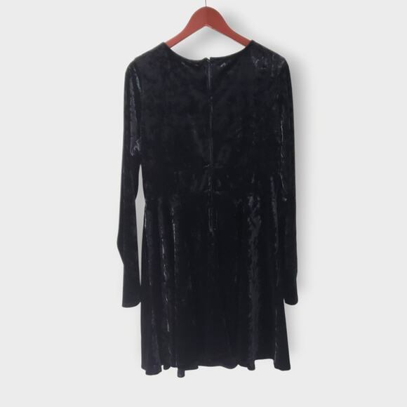 Hot Topic Cosmic Aura Black Velvet Corset Dress Sz 2X Goth Renaissance Halloween - Picture 4 of 11